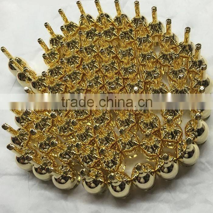 Metal plating metal plating factory in Shenzhen gold 24K gold processing high-grade quality