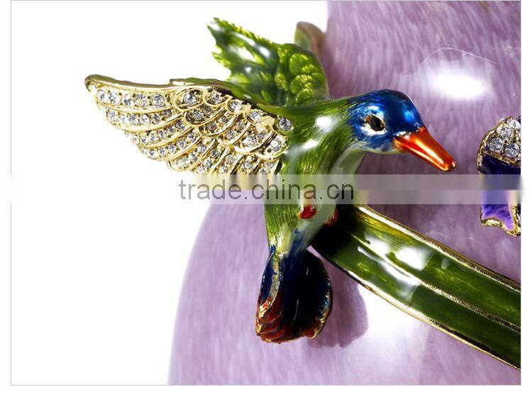 Fashkon modern home decoration craft home vase pewter design iris flower color vase metal vase alloy vase pewter craft