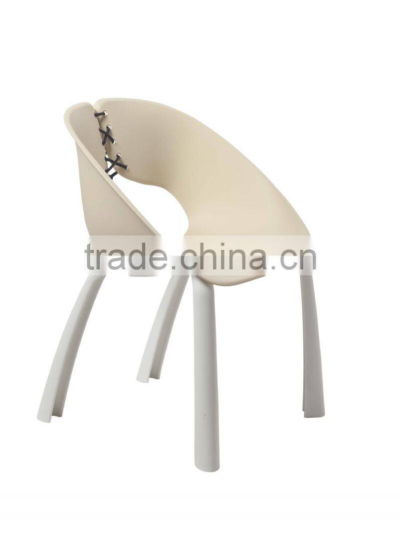 2014 new fashion design plastic stackable outdoor chair HC- N028
