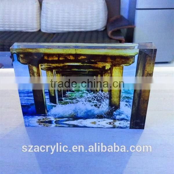 acrylic UV printing block 5*7inch