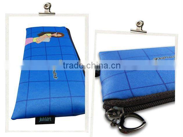 JSMART student lovefoto deep blue pencil bag MOQ FREE