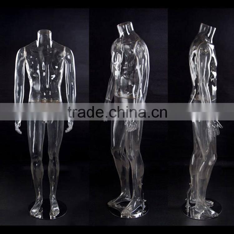 Wholesale high quality invisible mannequin headless manikin