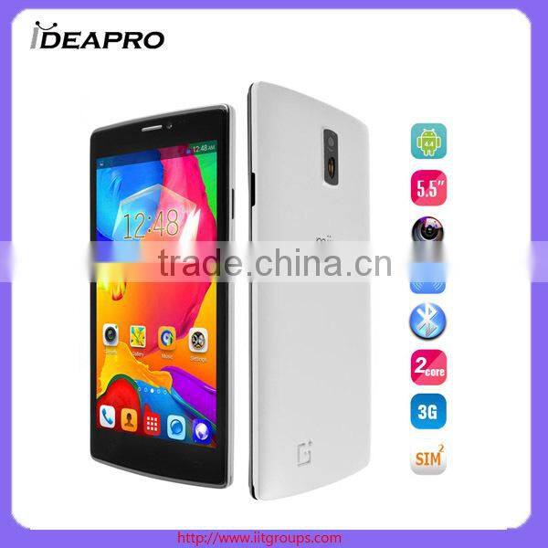 2014 new products 5.5inch MTK6572 dual core Mijue G6 smart phone