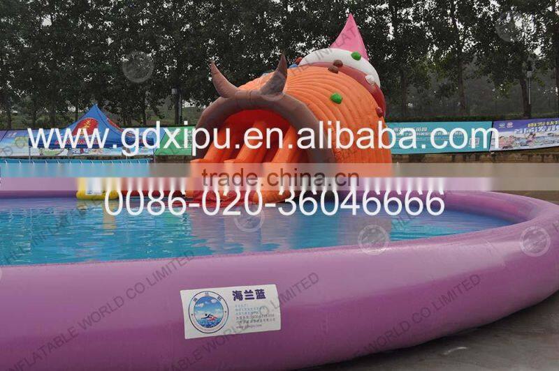 Giant outdoor Inflatable Water Park For Sale