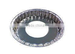 Aluminium Foil Container Fluted Quiche With Hole And Disk