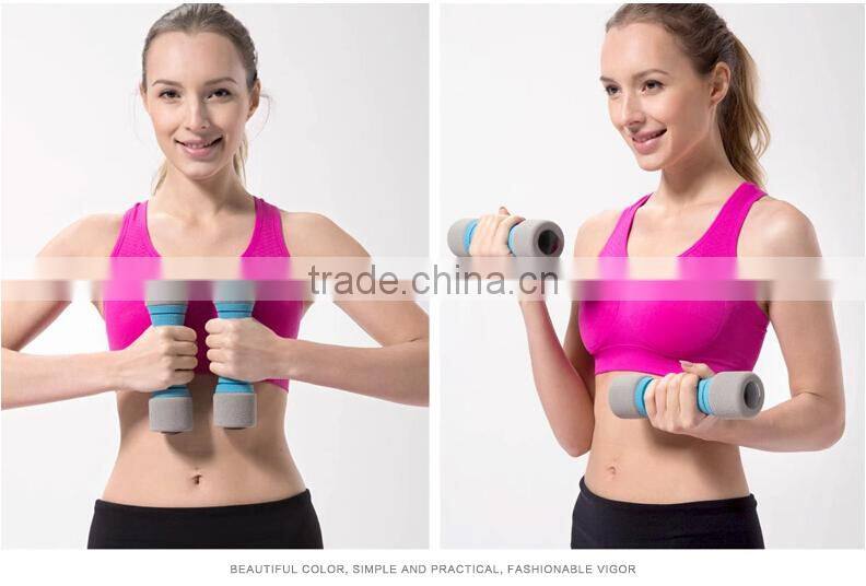 New Style High Quality Foam Cast Iron Dumbbell for Women