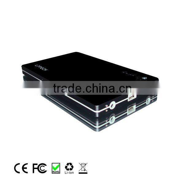 20000mAh rechargeable external battery pack 12v for laptop