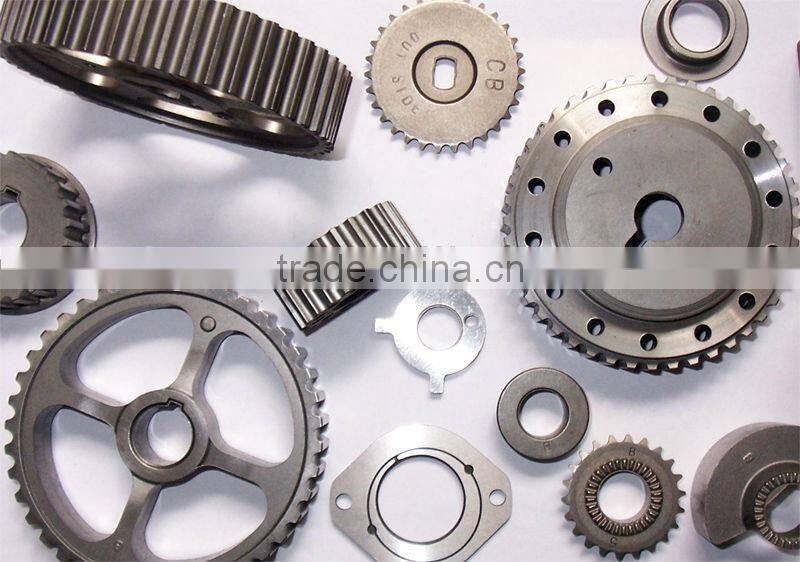 High strength durable small powder metallurgy gear with CNC machining