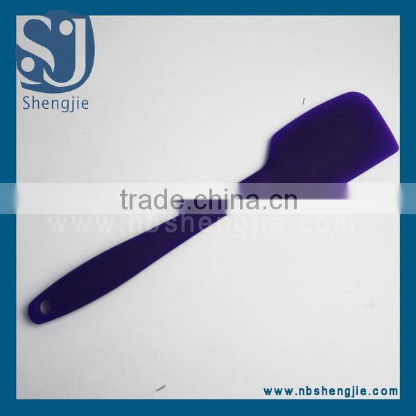 Trade assurance Promotional silicone bbq scraper, cheap silicone spatula in high quality,silicone slicker for cooking