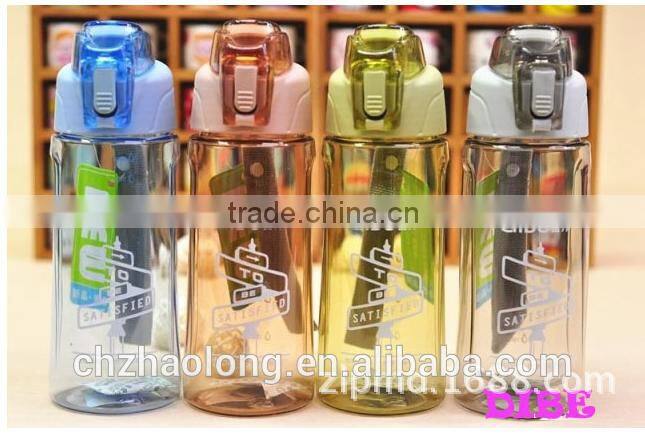 Factory provide hot sale good quality plastic water bottle fashion sport bottle
