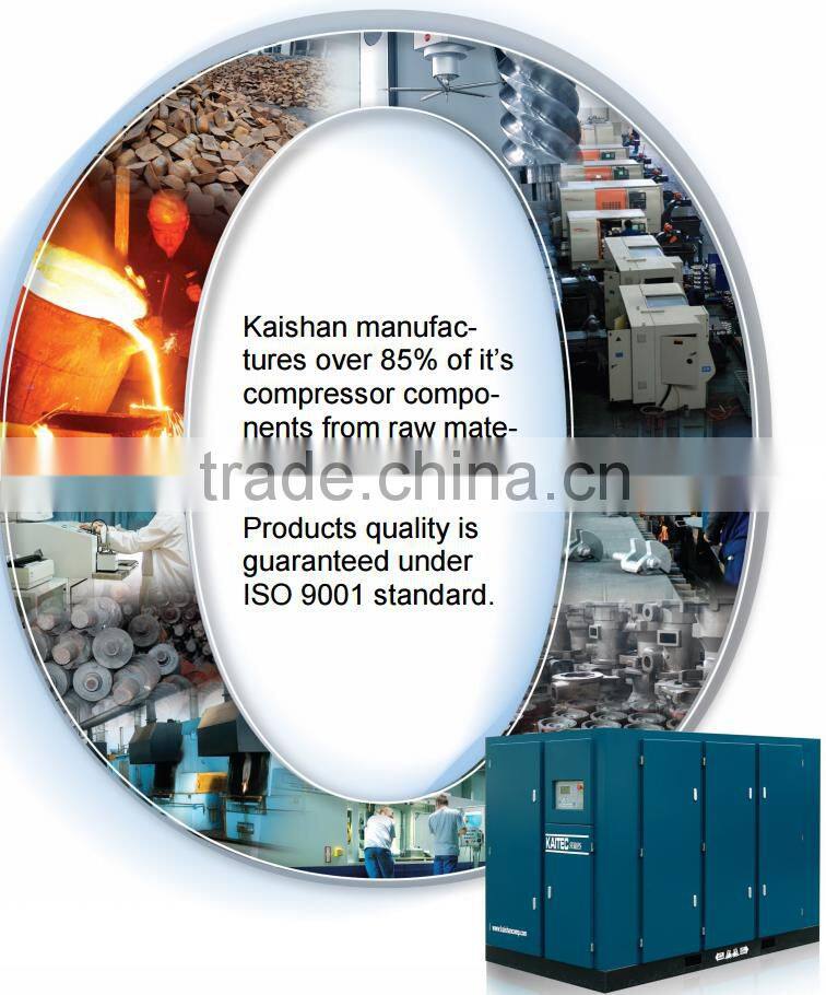 Water- cooling direct driven rotary type of air compressor 10bar