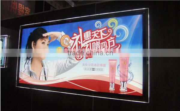 custom size acrylic led photo frame