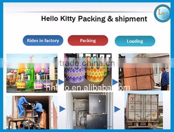 Sweety! Outdoor carnival kids amusement rotary kitty rides for sale