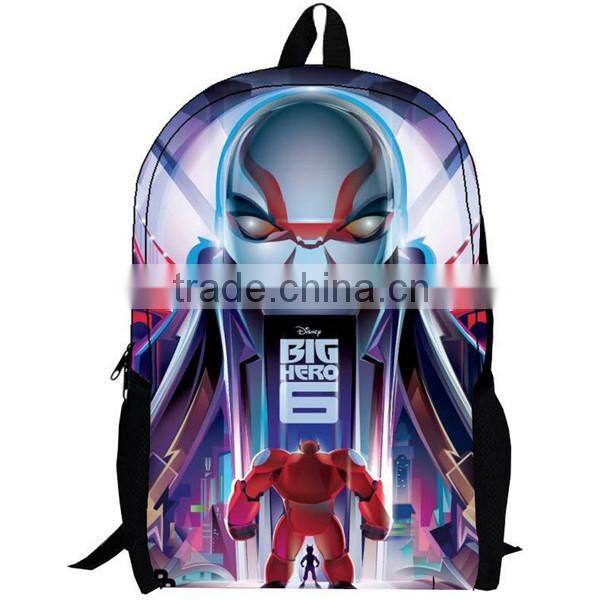 2015 Promotional baymax backpack for kids