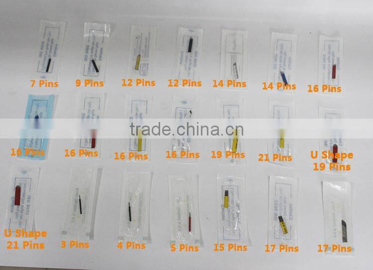 Disposable Microblading U Shape Plastic Jacket 15U,18U,21U OEM