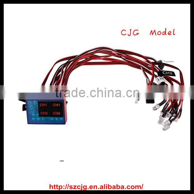 Rock crawler rc car for LED cable Light System