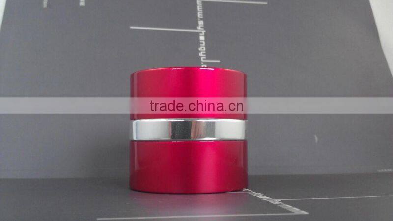 Recycle Aluminium and Plastic Container Face Cream Jar