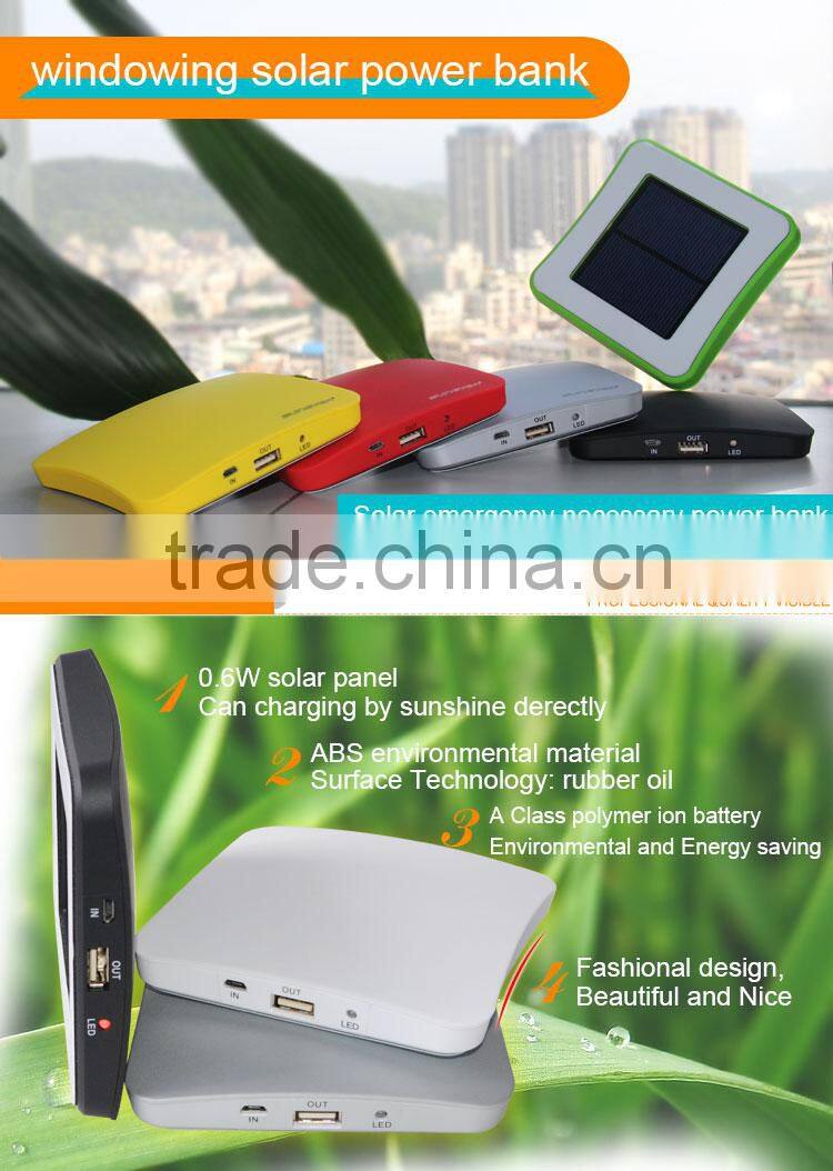 alibaba express foldable solar power bank/portable battery charger/foldable power bank