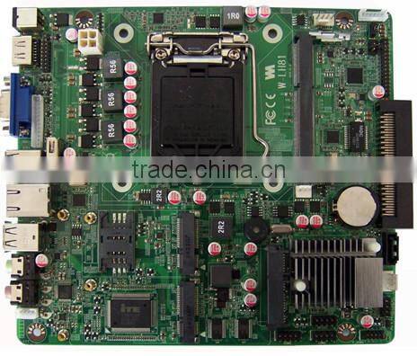 Intel Celeron 1037u with CPU on board laptop industrial motherboard for Mini - ITX DDR3 VWM-1037UW
