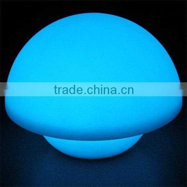16 color change rechargeable mushroom shape led table lamps table lamp