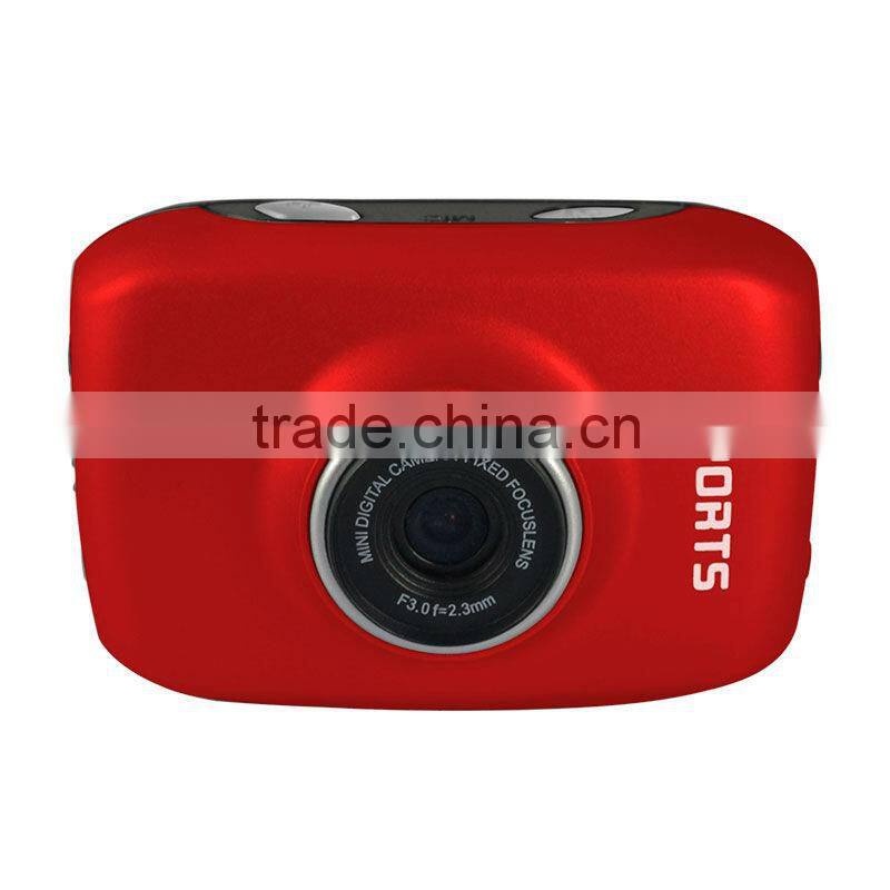 Hot selling 5 megapixel waterproof 720p hd sports action video camera