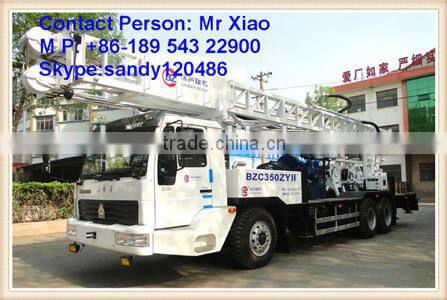 truck mounted water well drilling machinery 350 meters