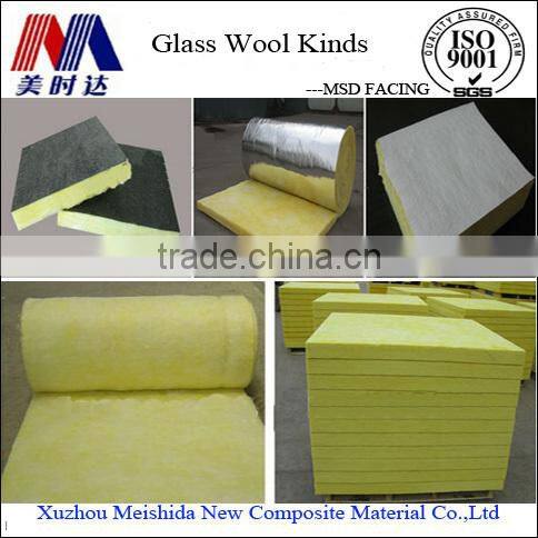 Fireproof Heat Insulation Material Glass Wool Batts