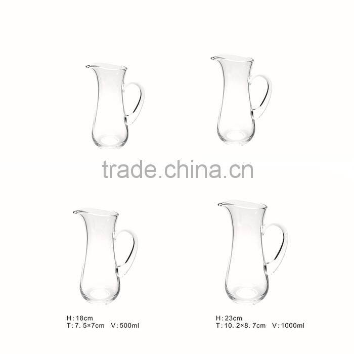 cheap mini wine decanter with handle