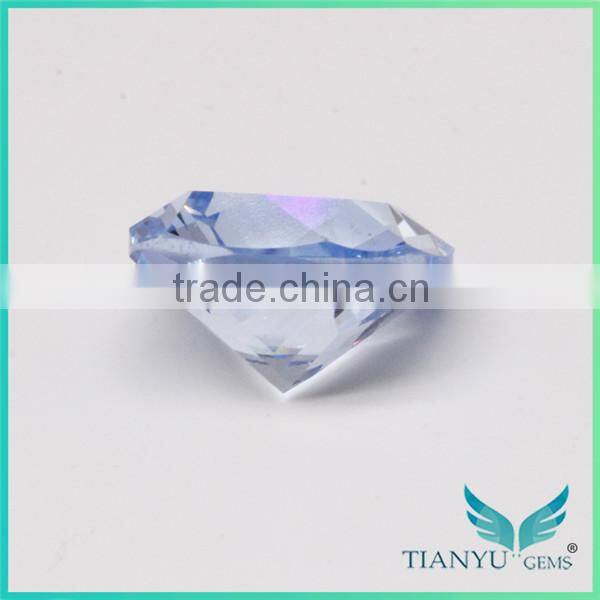 Wuzhou Gems Gemstones Processing Loose Synthetic Blue Spinel Gemstone