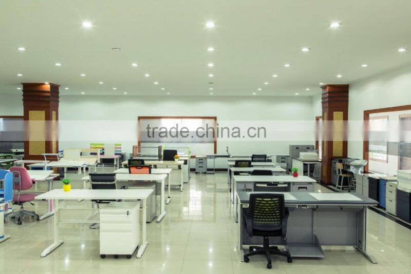 Modern Computer workstation Desk With Storage Shelves/Black