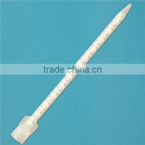 SM10-24S Plastic Spiral Mixer Nozzle for AB Adhesive, Epoxy,Sealant in Construction