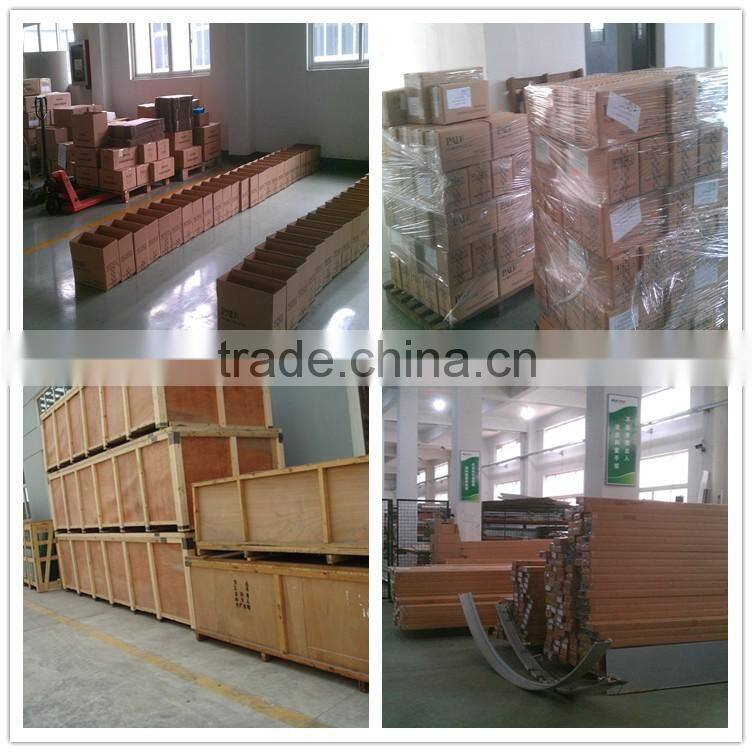 Factory price elegant aluminium profile sliding door for supermarket