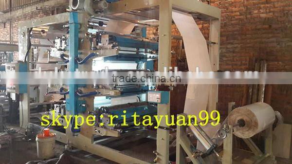 YT-4-800 Four Colors Automatic Low Price High Speed Flexo Printing Machine
