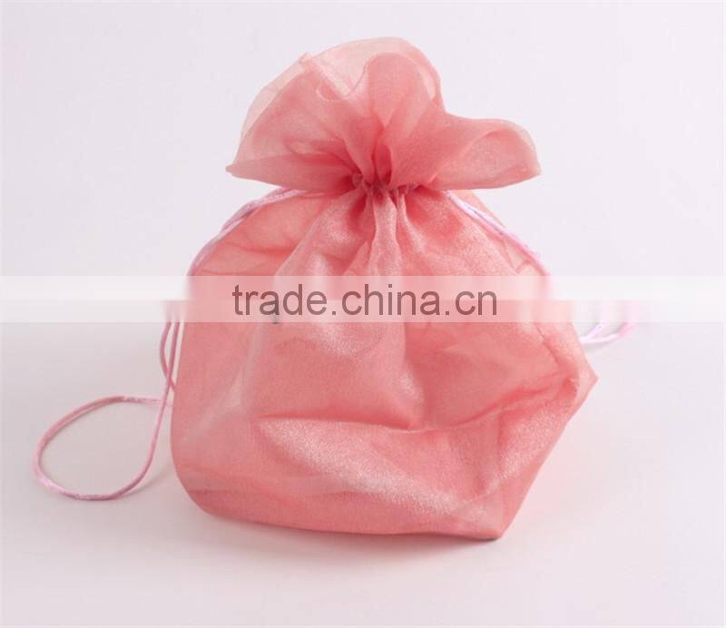 Hot sell custom jewelry pouch organza wine bags wholesale