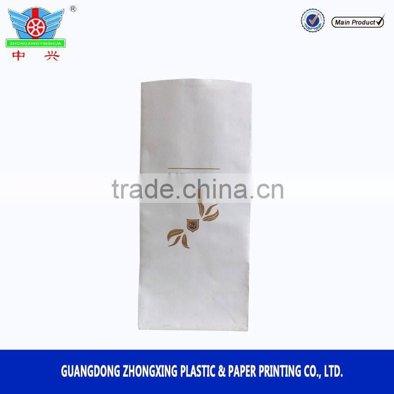 Custom Printed Kraft Paper Bag for coffee/tea