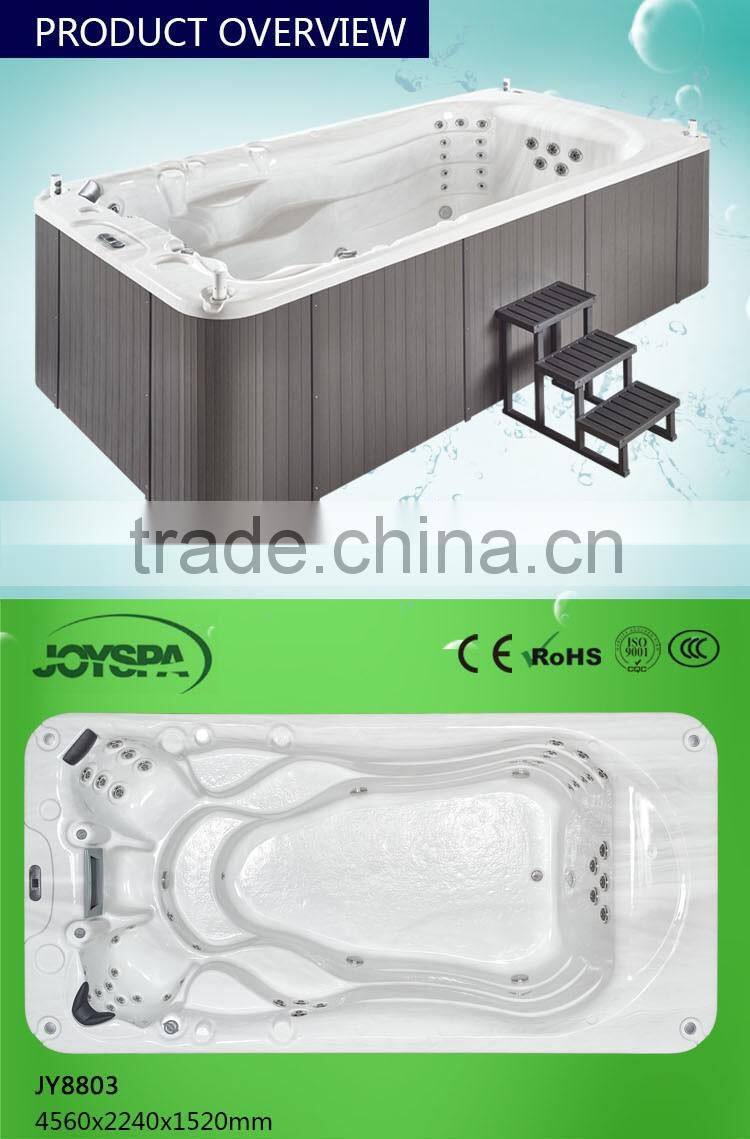 2016 New Design Home and Garden Adult External Swimming with Hot Tub with 3 Seats JY8803