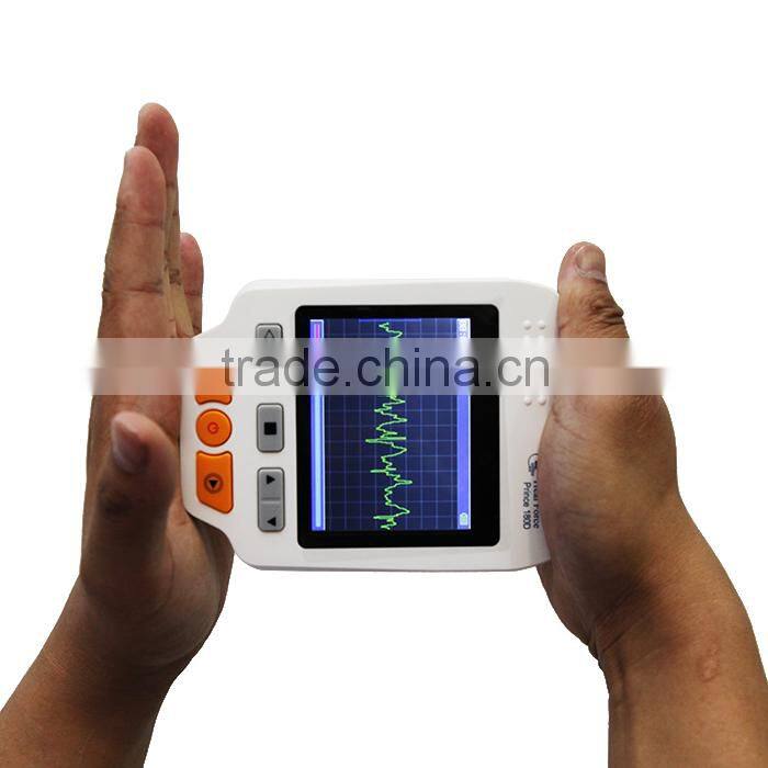 Portable Easy ECG EKG Handheld Heart Rate Monitor Sensor PRINCE 180D -Maggie