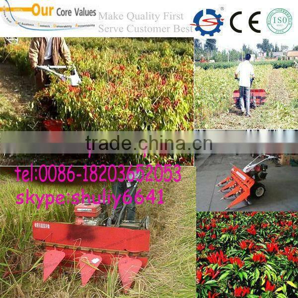 High efficiency rice reaper machine/rice harvester with low price for sale