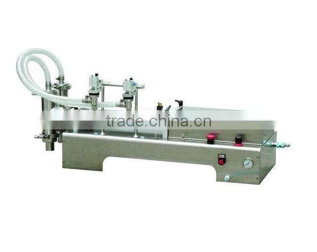 Low cost pneumatic liquid filling machine,Double head fill machine