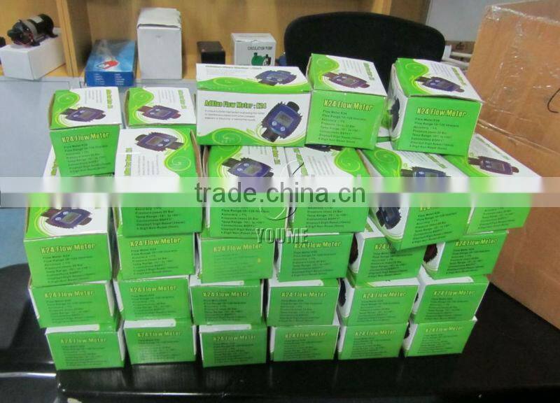 Singflo hydraulic oil flow meter/fuel oil flow meter/ accurate flow meter with battery