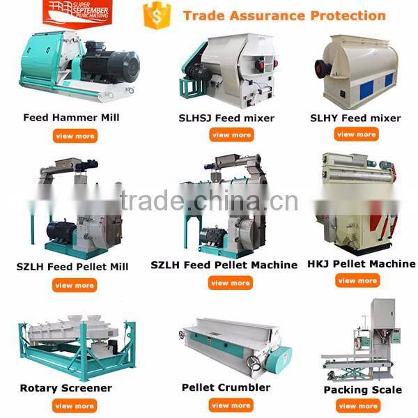 Best selling Strongwin feed manufacturing process machinery animal feed pelletizer machine rabbit