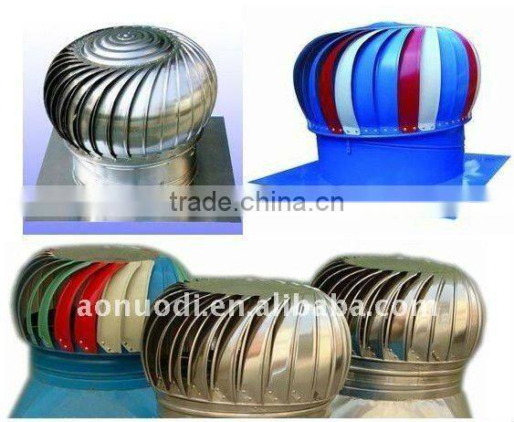 Temperature controlled natural wind ventilation fan