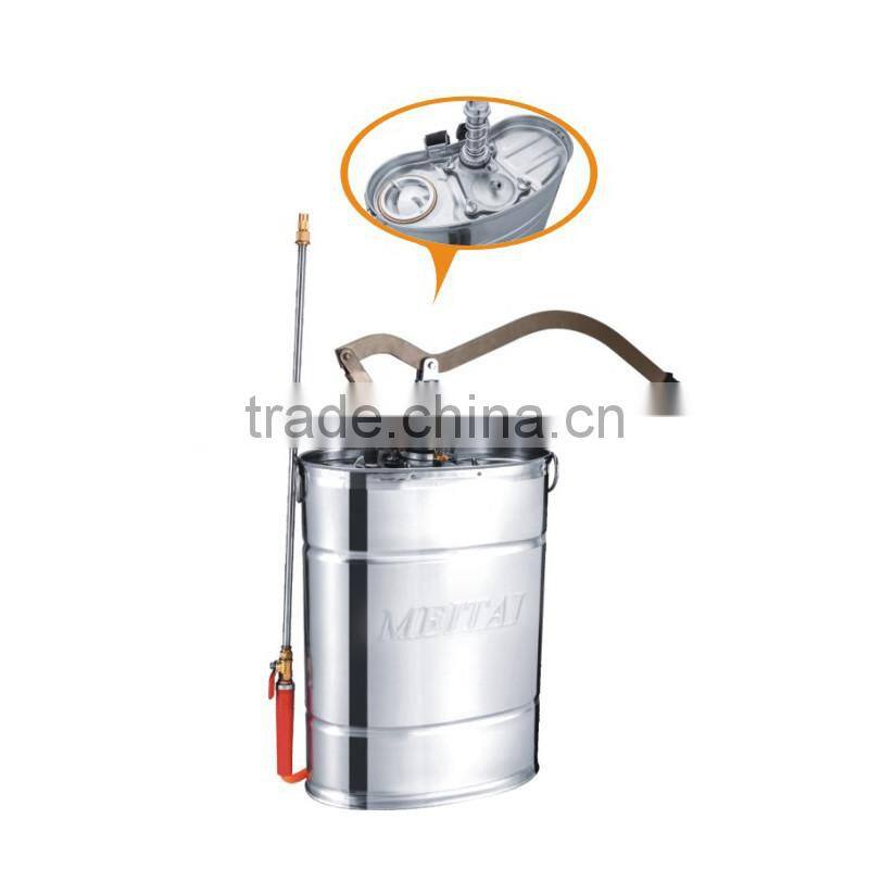 Stainless steel knapsack sprayer 16L