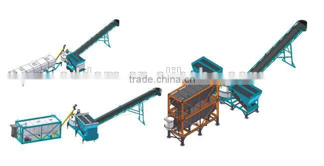 SDDOM horizontal silo with anti-rust and anti-corrosion