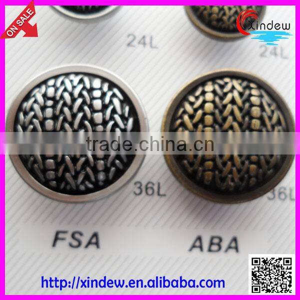 ABS plating button for garment,new design fancy buttons