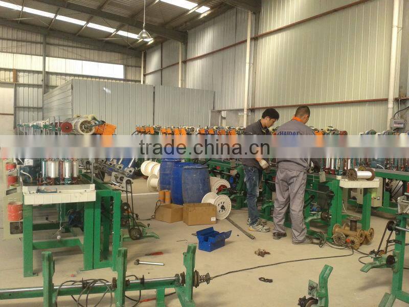 Plastic yarn bobbin winder for rope