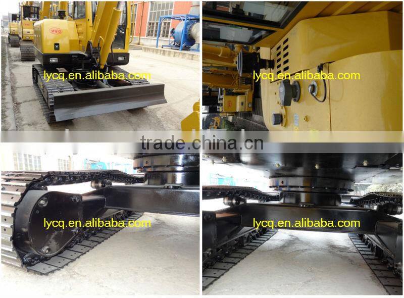 Chinese imported components small excavator WY6-3 for sale with 5.8 ton