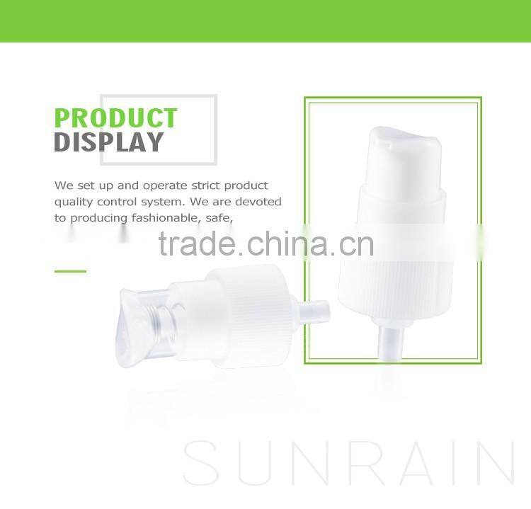 fine mist sprayer treatment pump cream pump