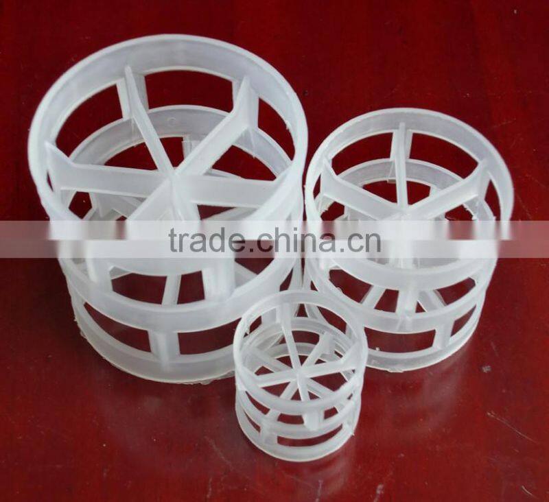 Plastic Pall Ring Random Packing Ring/ Polypropylene pall ring