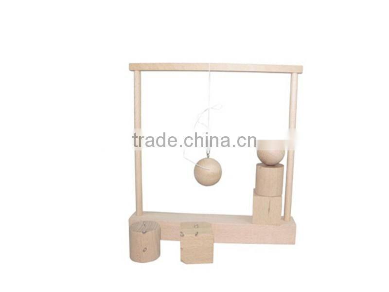 Wooden Froebel toy Gabe 2 teaching learning balance blocks baby Preschool education